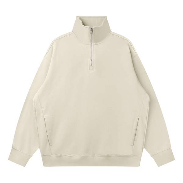Marcel Afters Quarter-Zip Drop Shoulder Sweatshirt