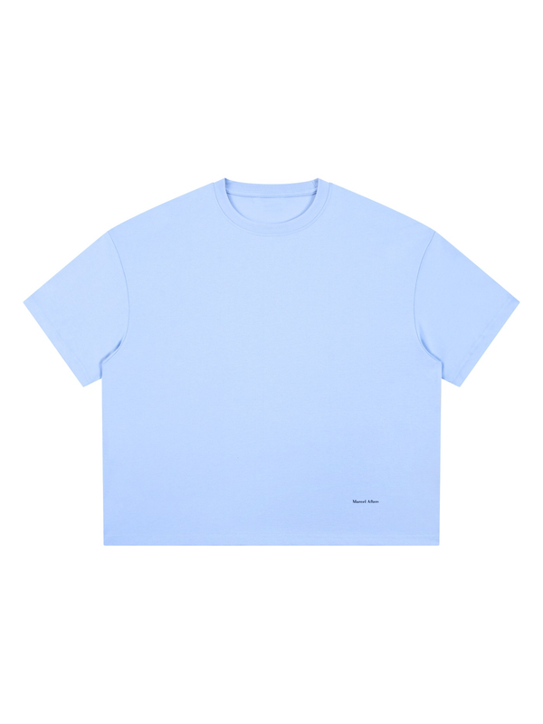 Marcel Afters Boxy Coolmax T-Shirt, Light Tones