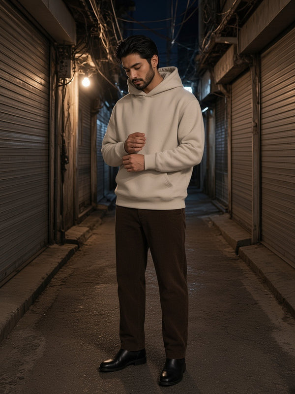 Marcel Afters Fleeced High Neck Hoodie