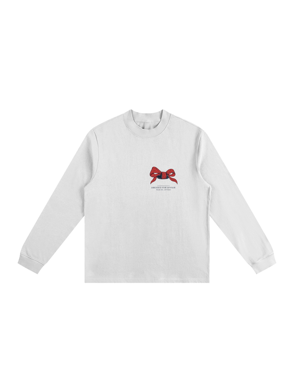 Dressed For Dinner Essential Non-Shrink Mock Neck Sweatshirt
