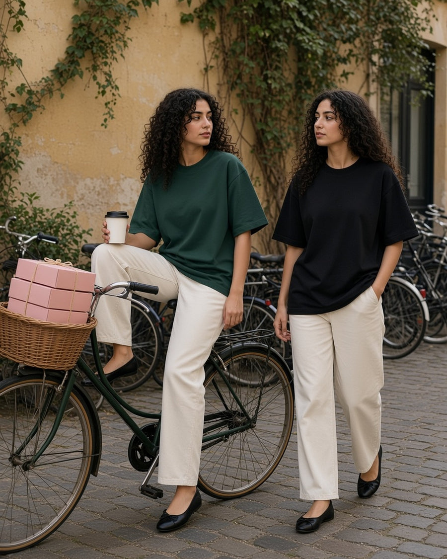 Marcel Afters Heavyweight Oversized T-Shirt — Dark