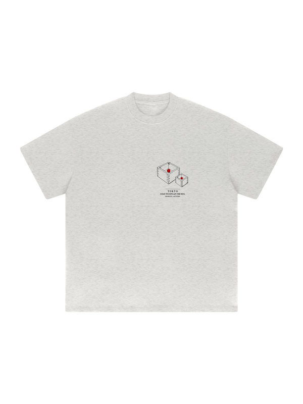 I Had To Explain The Box Heavyweight Drop Shoulder T-Shirt