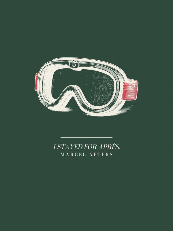 I Stayed For Après Heavyweight Crewneck Sweatshirt