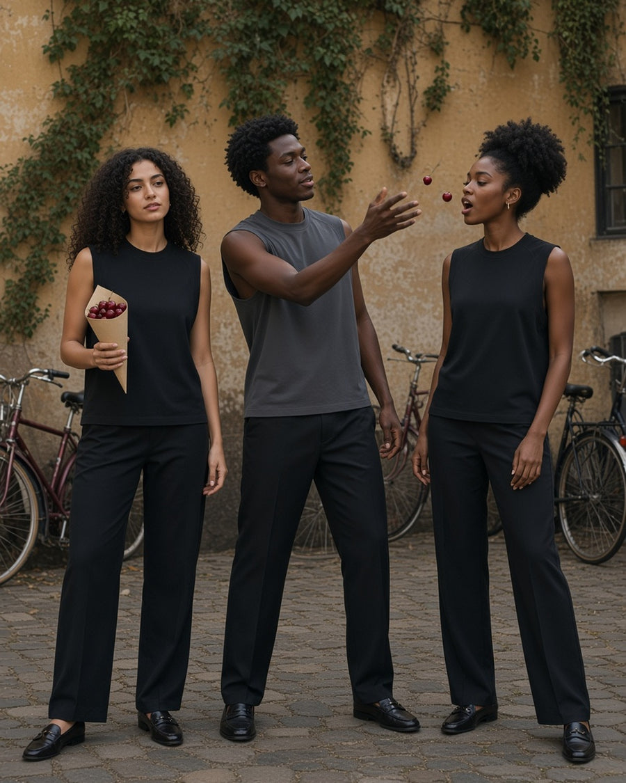 Marcel Afters Sorona Quick-Dry Cooling Tank Top — Dark
