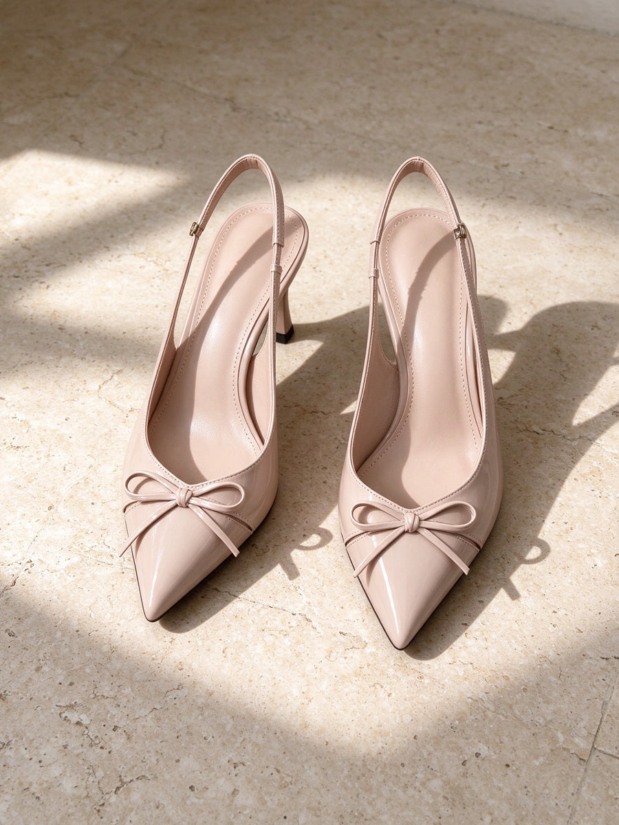 The Curtain Up Slingback