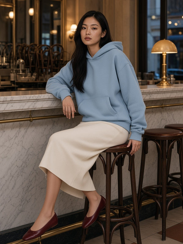 Marcel Afters Mineral Wash Boxy Hoodie