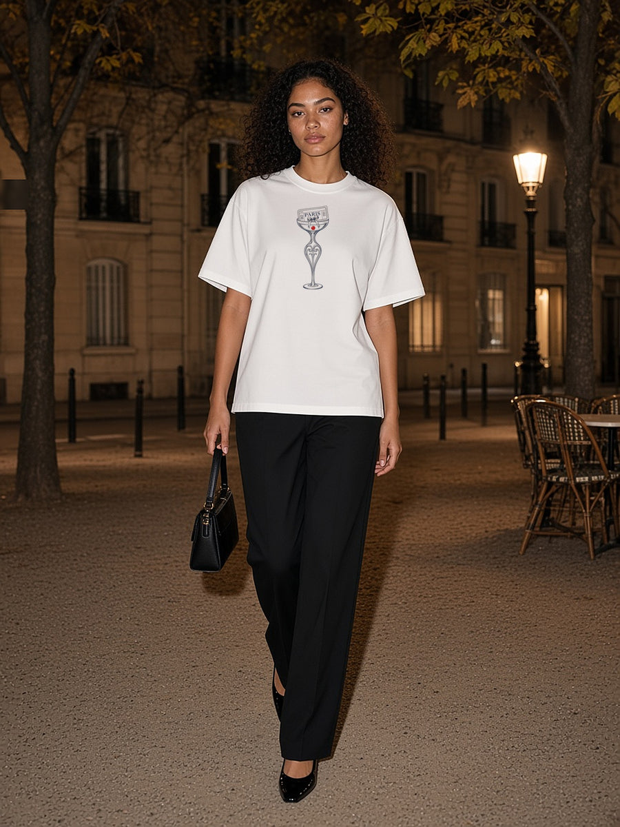 Paris Glass Heavyweight Drop Shoulder T-Shirt