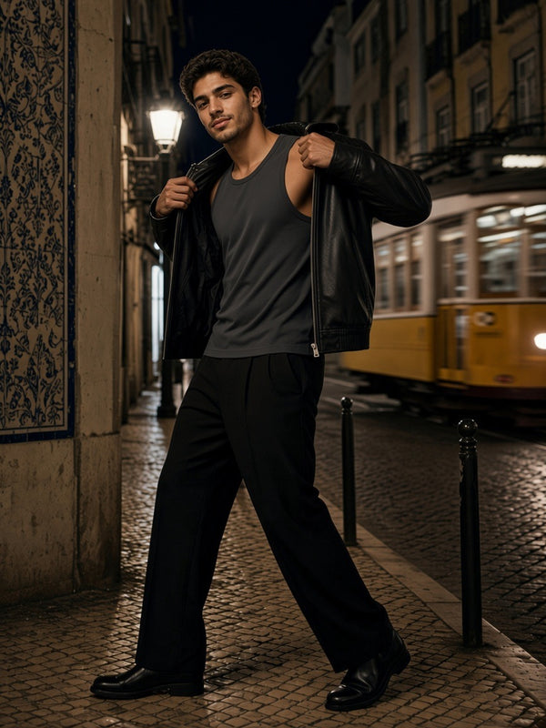 Marcel Afters Sorona Quick-Dry Cooling Tank Top — Dark