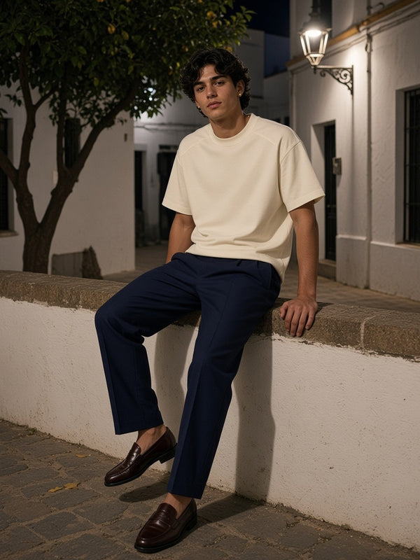 Marcel Afters Boxy Tonal Paneling T-Shirt