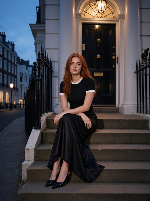 Marcel Afters Ringer T-Shirt — Dark