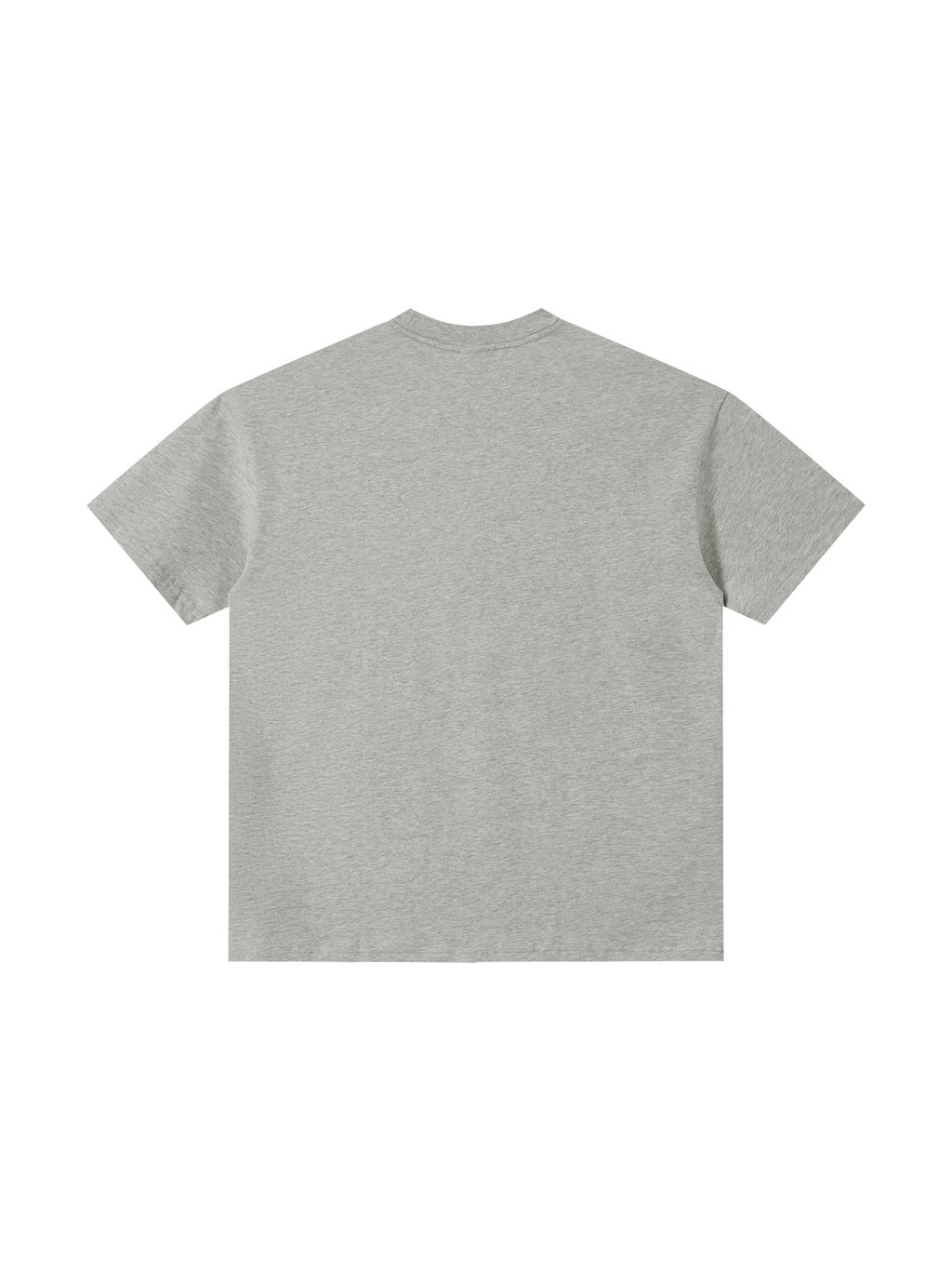 Tonal Paneled Performance T-Shirt in Flower Gray, back view