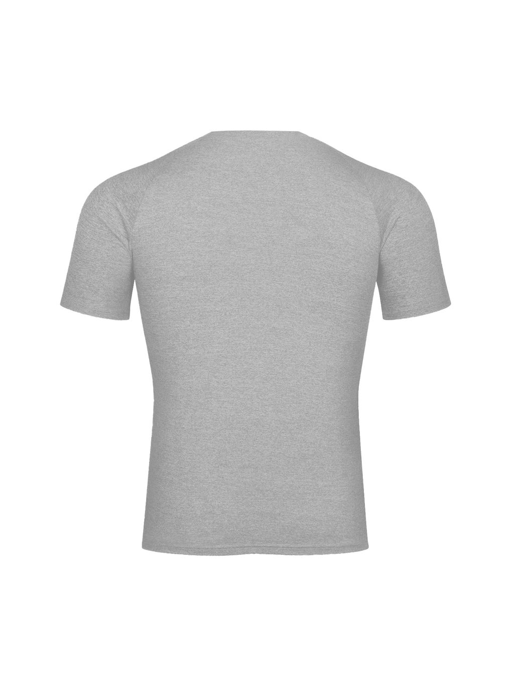 Performance Short Sleeve T-Shirt in Flecking Gray, back view