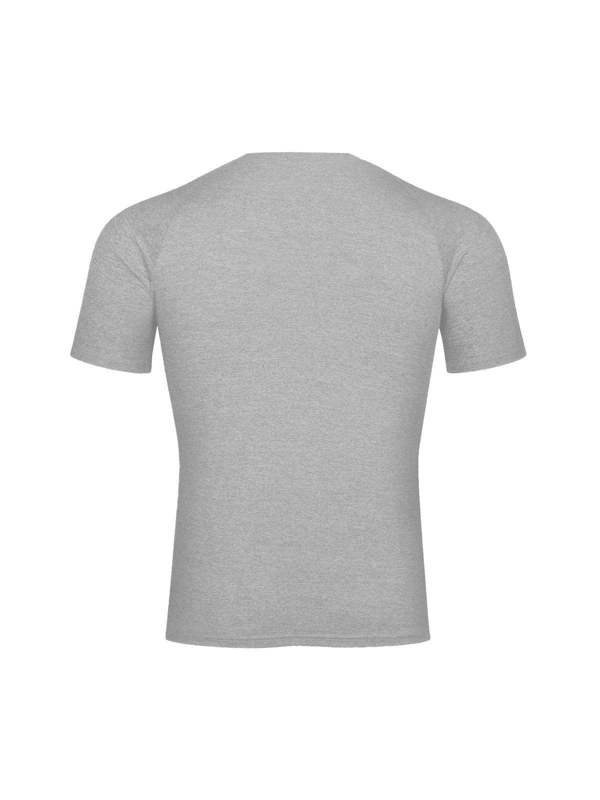 Performance Short Sleeve T-Shirt in Flecking Gray, back view