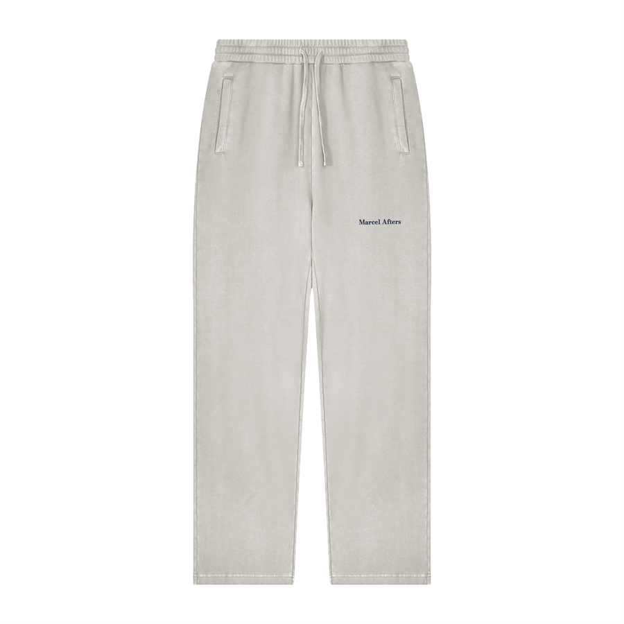 Vintage Wash Sweatpants in Light Gray, front view
