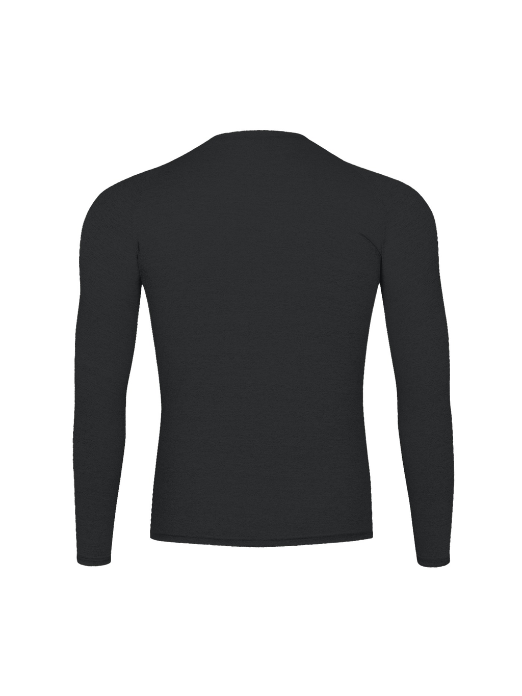 Performance Long Sleeve T-Shirt in Black, back view