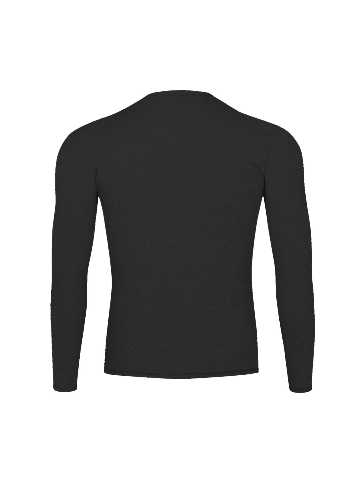 Performance Long Sleeve T-Shirt in Black, back view