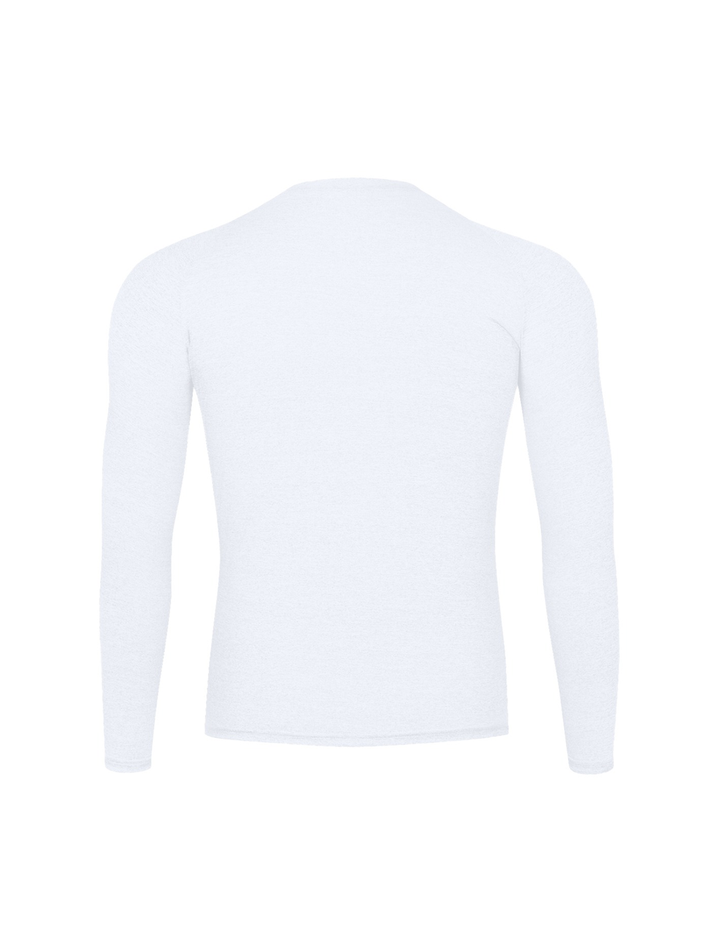 Marcel Afters Performance Long Sleeve T-Shirt in White, back view
