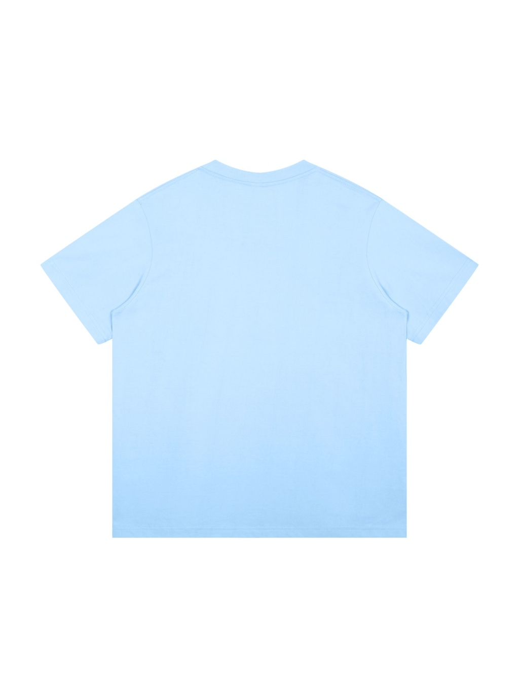 Unisex Mid-Weight Cotton T-Shirt Sky Blue