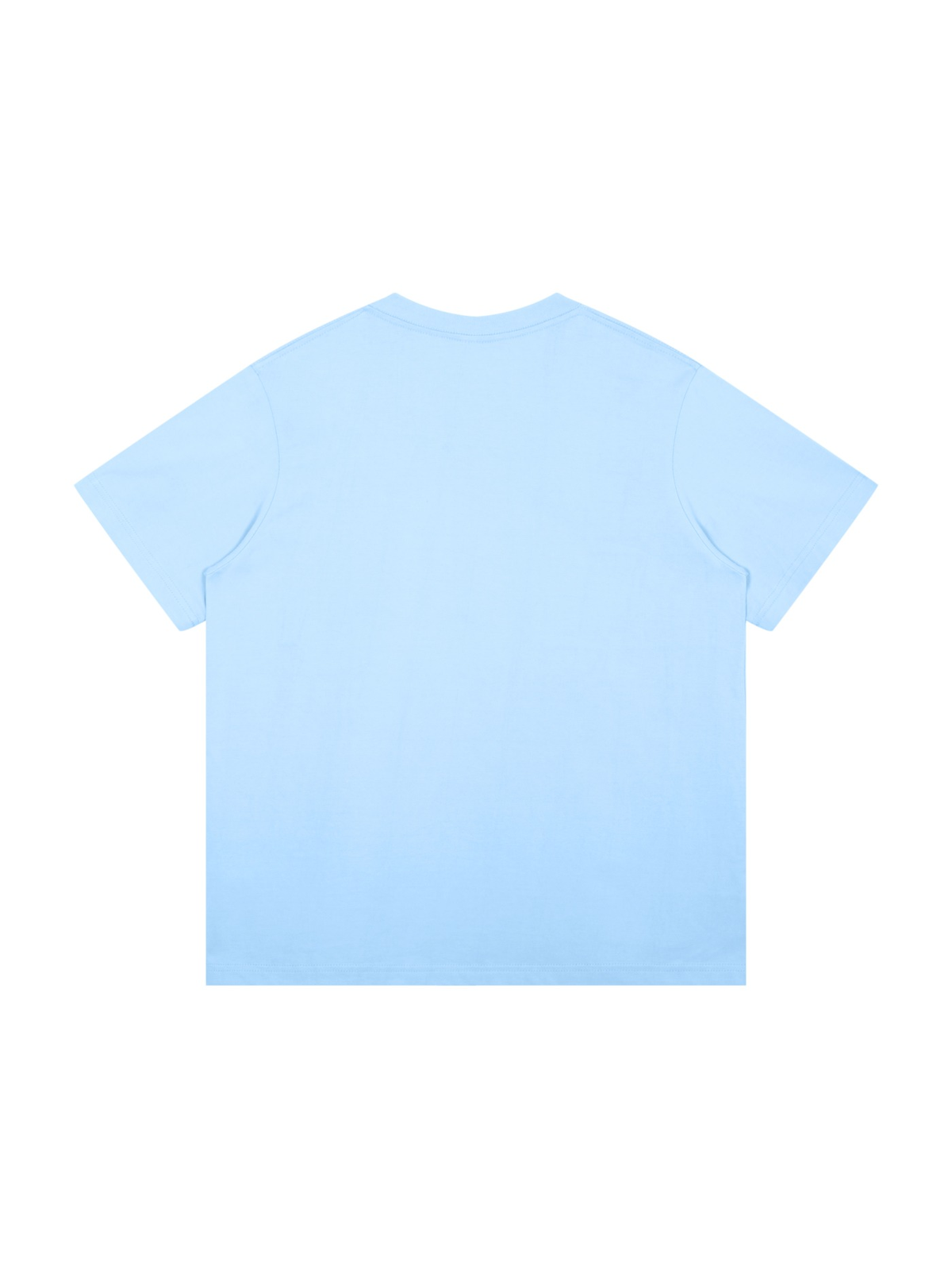 Unisex Mid-Weight Cotton T-Shirt Sky Blue