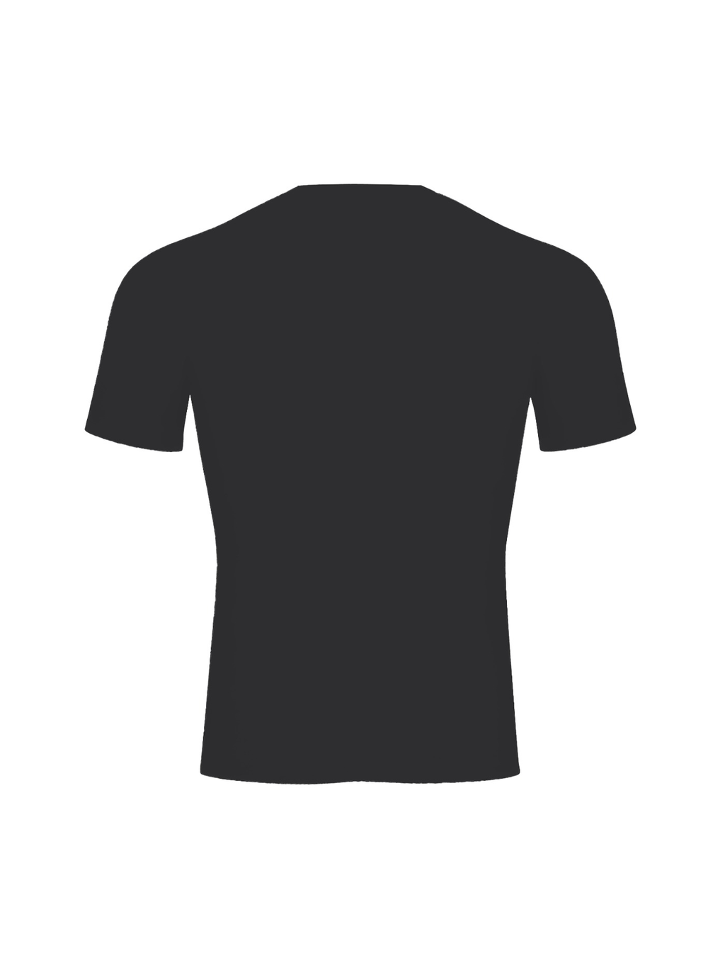 Performance Short Sleeve T-Shirt in Black, back view