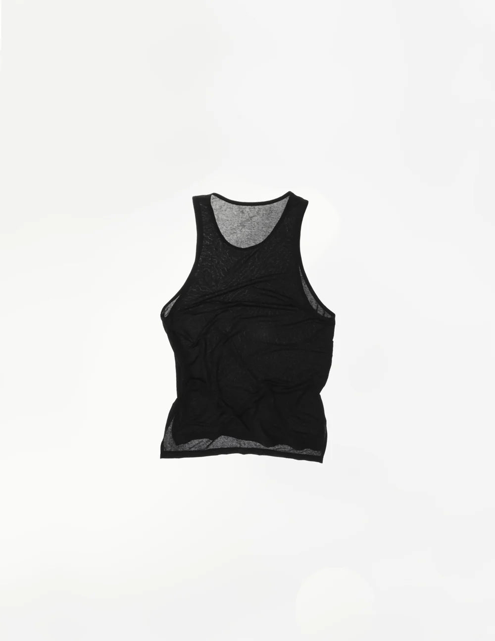 True Notions Flex Sylk Tank Top — Black product photo