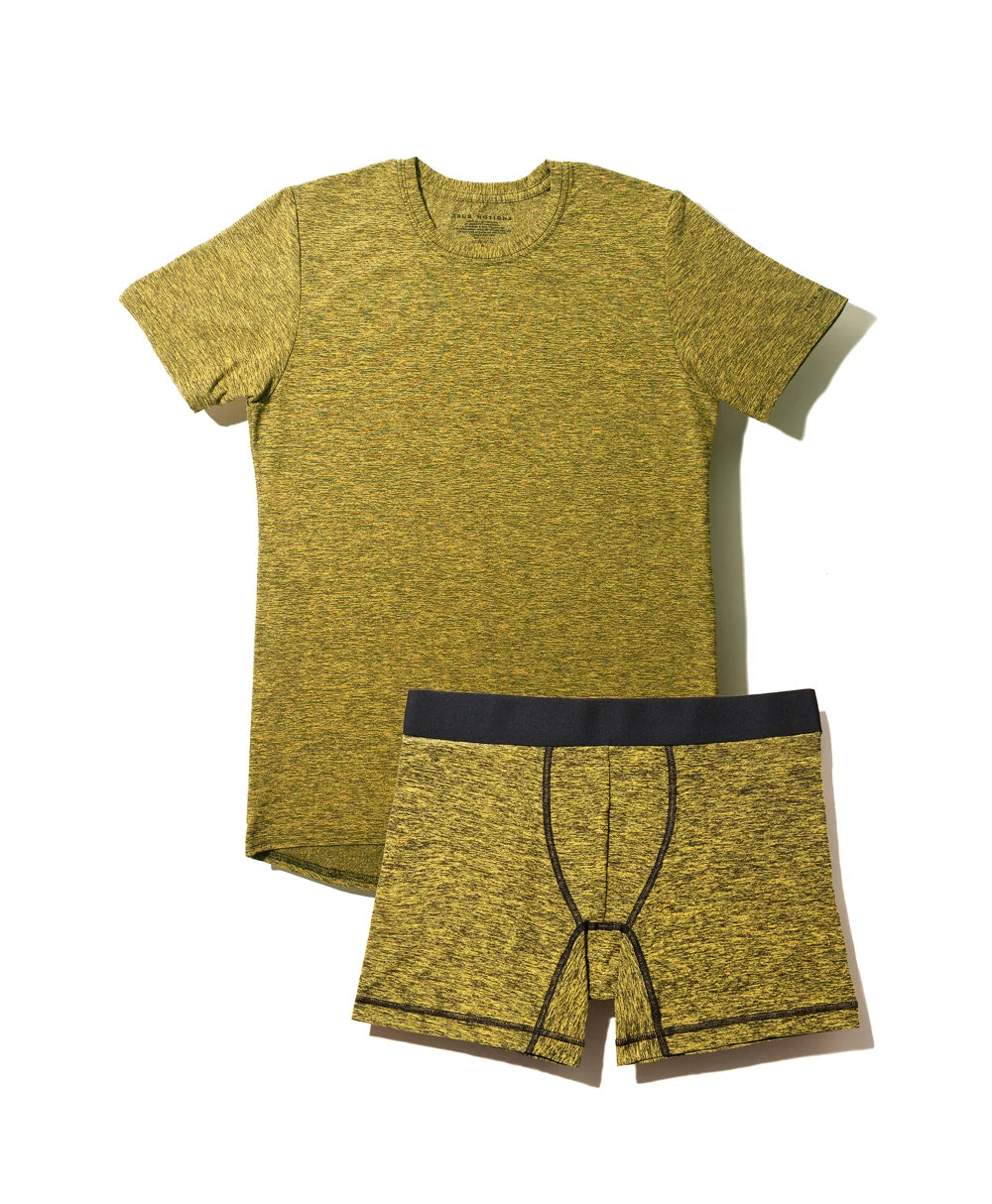 True Notions Canary Tee & Boxer Brief Signature Set