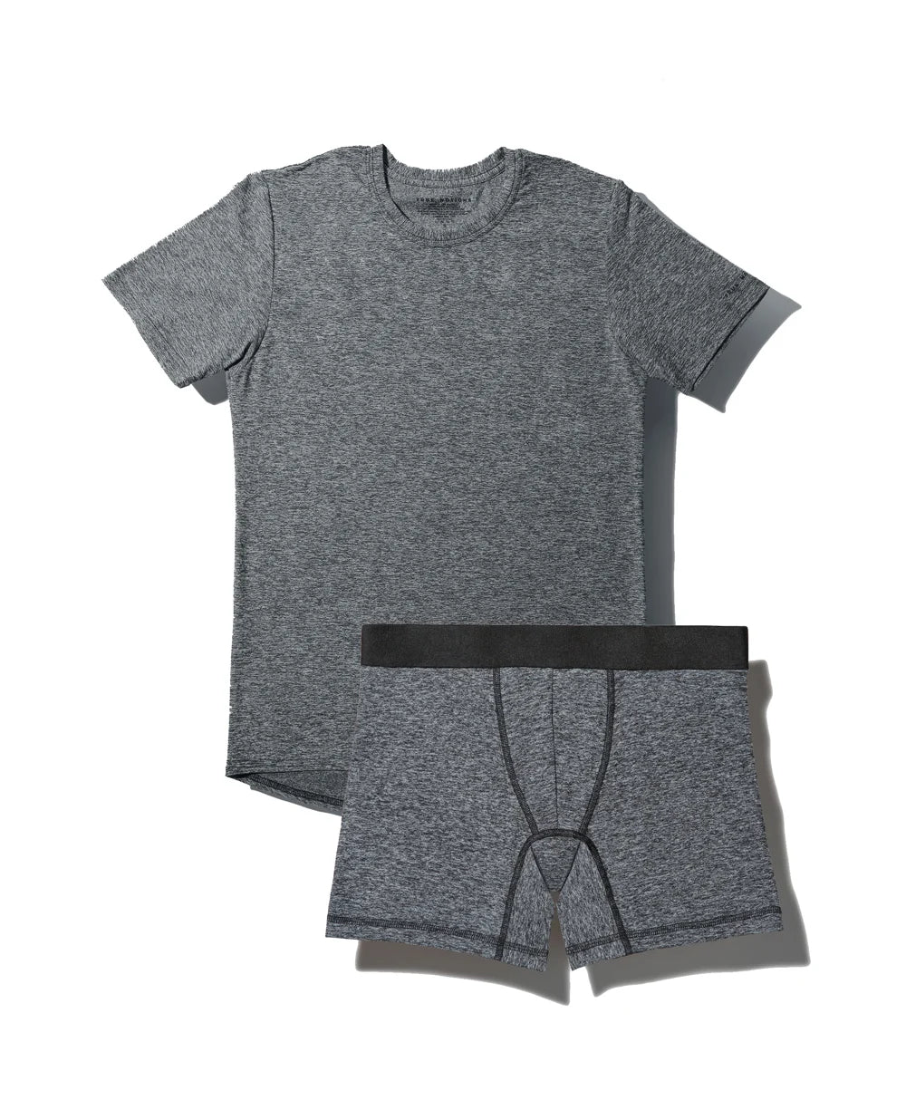 True Notions Granite Tee & Boxer Brief Signature Set