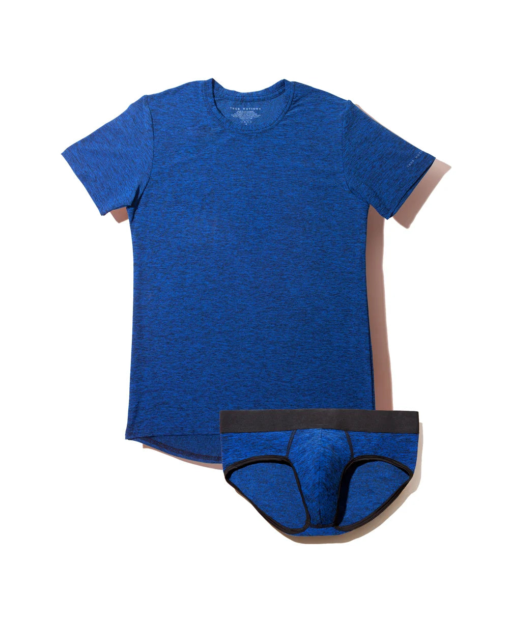 True Notions Sapphire Tee & Brief Signature Set