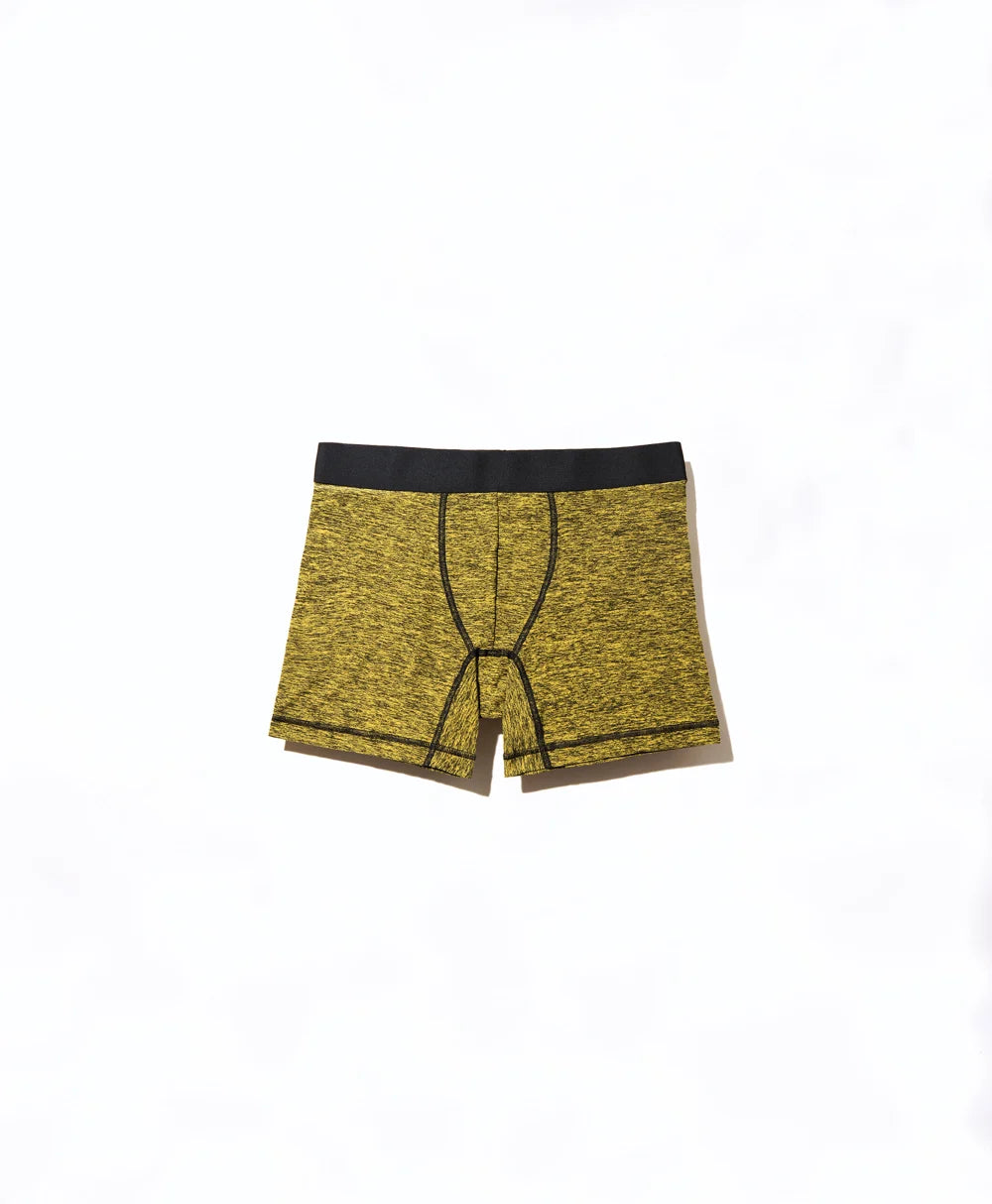 True Notions Boxer Brief — Canary / Black