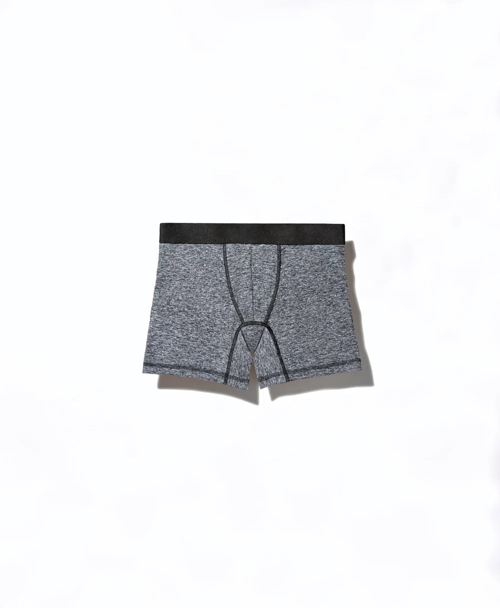 True Notions Boxer Brief — Granite / Black