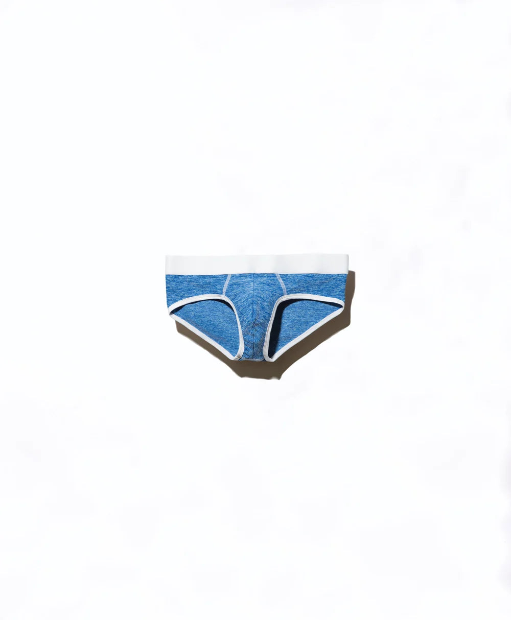 True Notions Brief — Azure / White