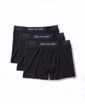 True Notions Tartan Boxer Briefs 3-Pack — Black