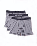 True Notions Tartan Boxer Briefs 3-Pack — Grey