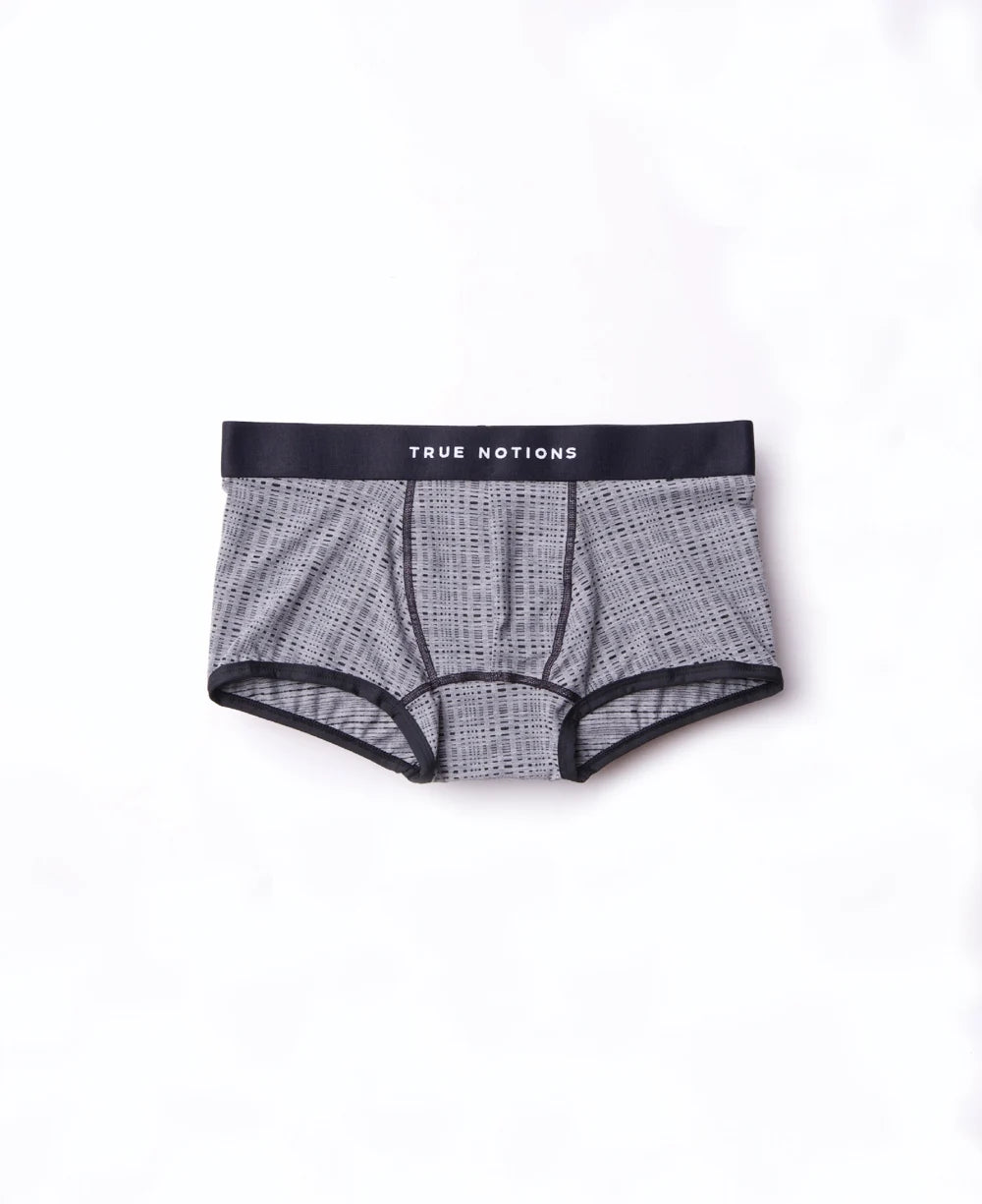 True Notions Tartan Trunk — Grey product photo