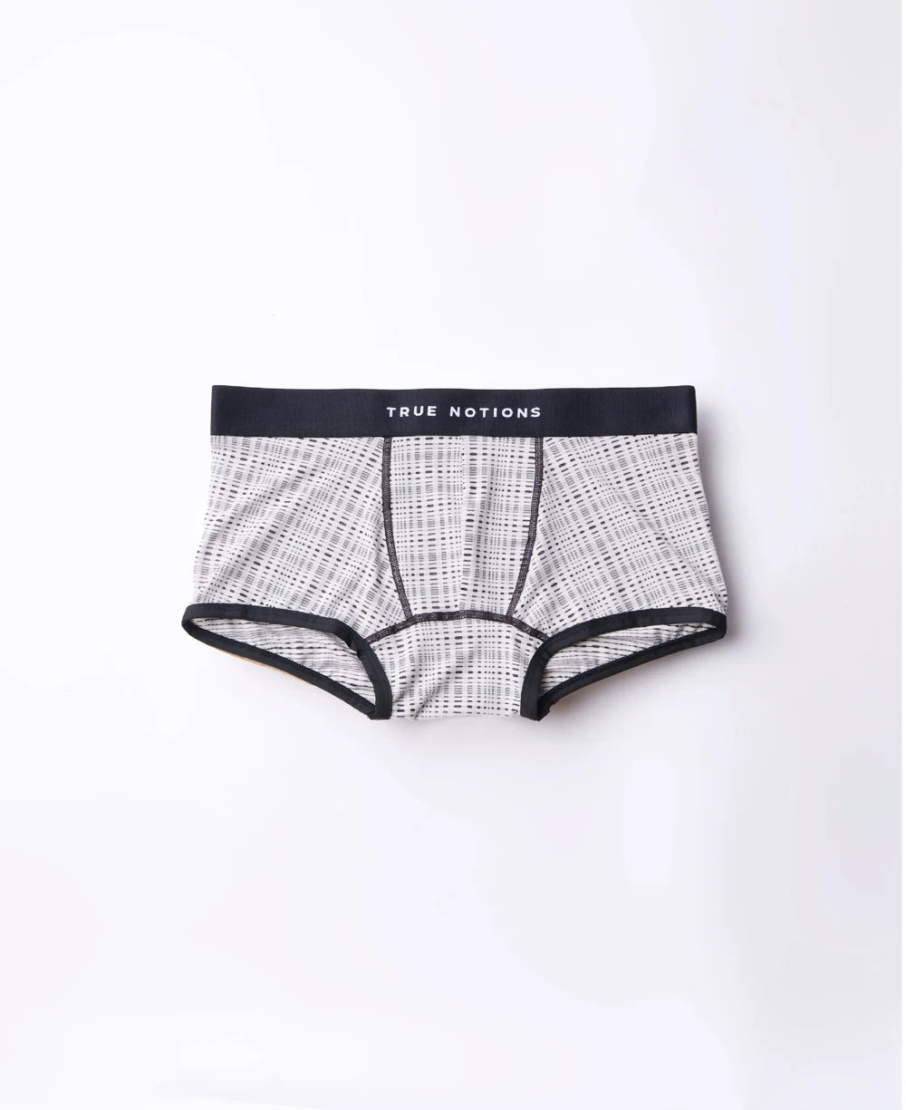 True Notions Tartan Trunk — Ivory product photo