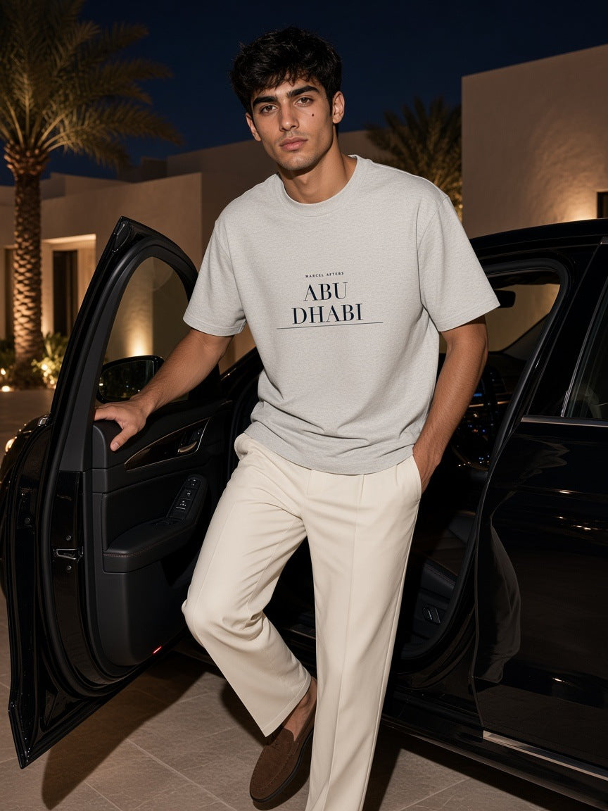 Abu Dhabi Heavyweight Drop Shoulder T-Shirt