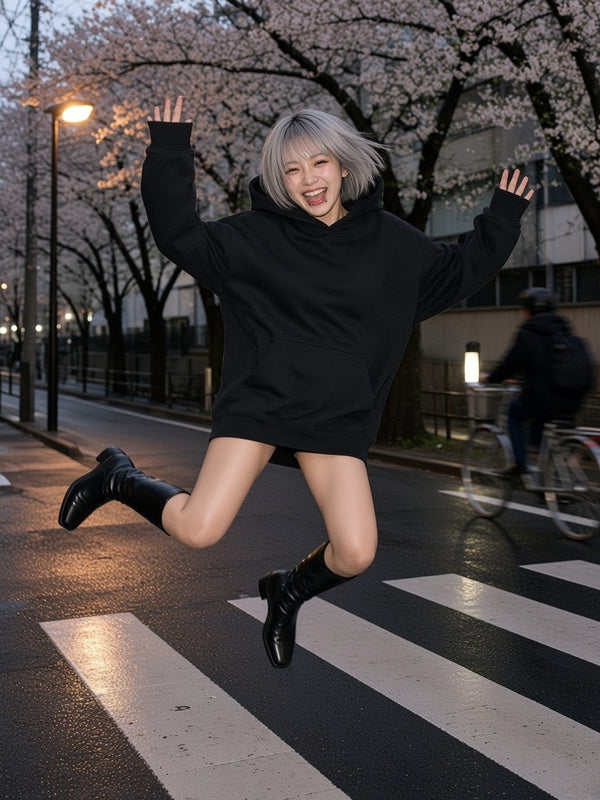 Marcel Afters Boxy Oversized Hoodie