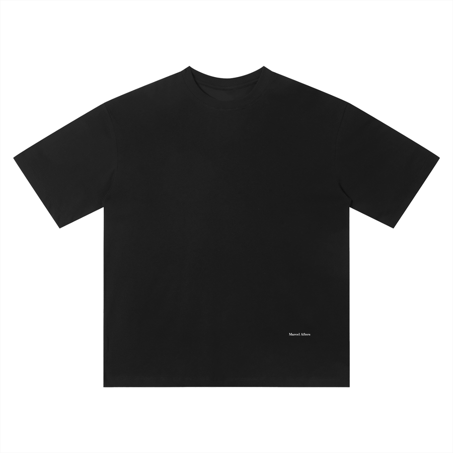 Sorona Quick-Dry T-Shirt in Black, front view