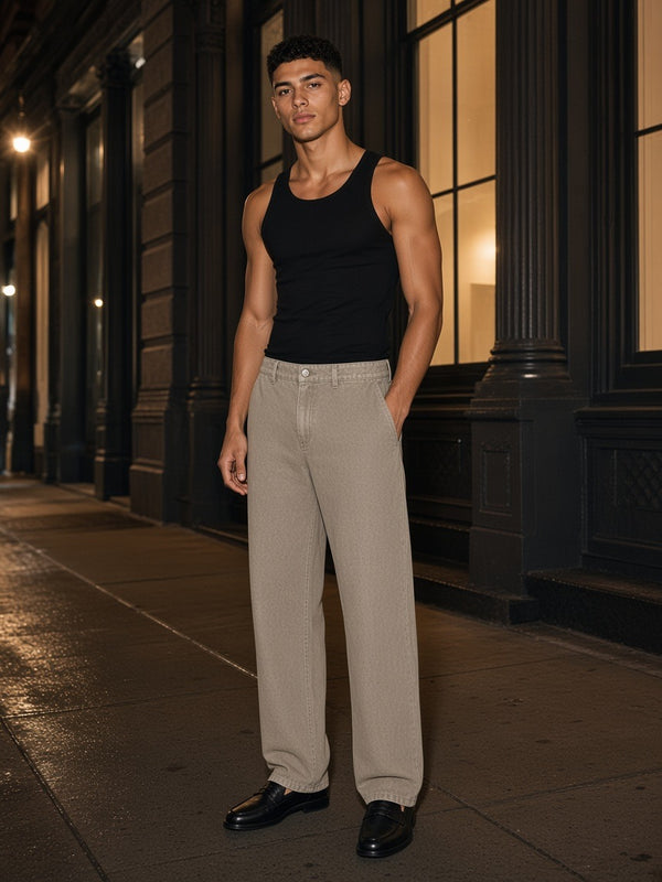 Marcel Afters Snow Washed Straight Leg Pants