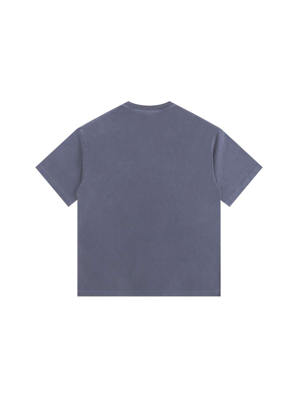 Vintage Washed Oversized Cotton T-Shirt Navy Blue