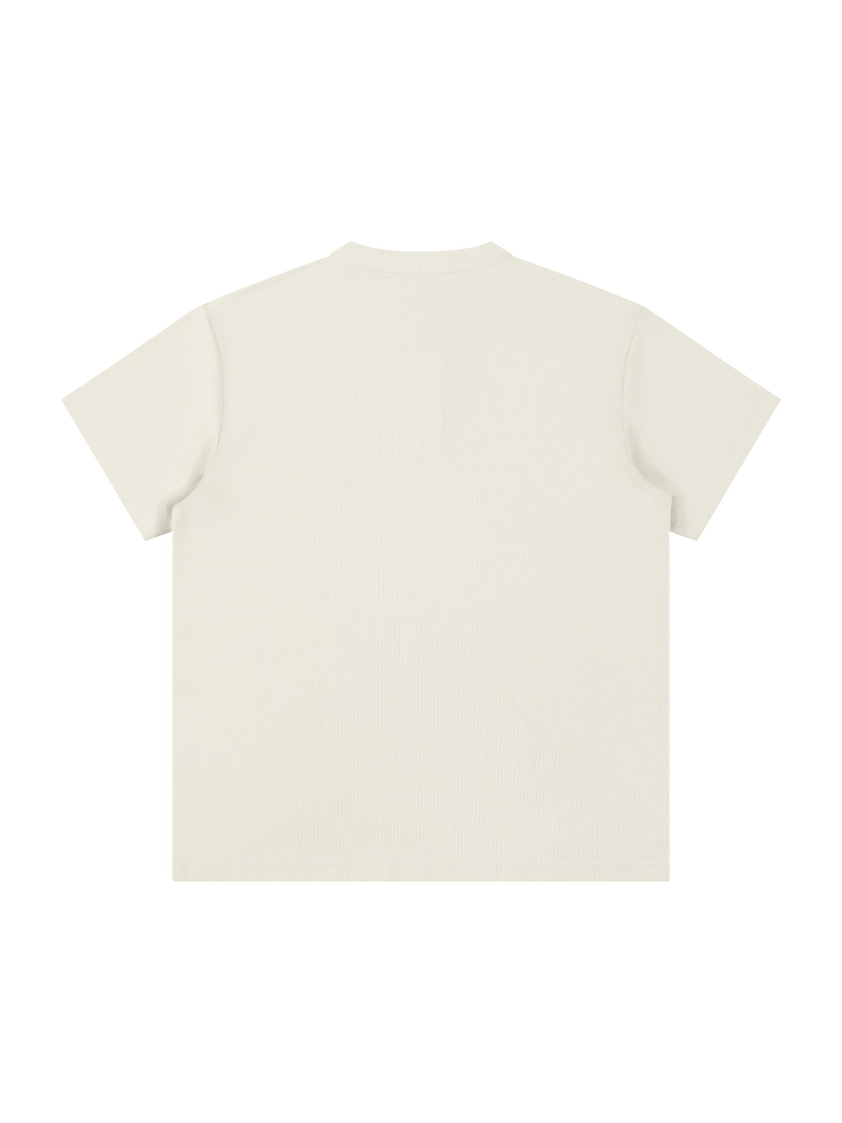 Short Sleeve Henley Shirt Light Gray