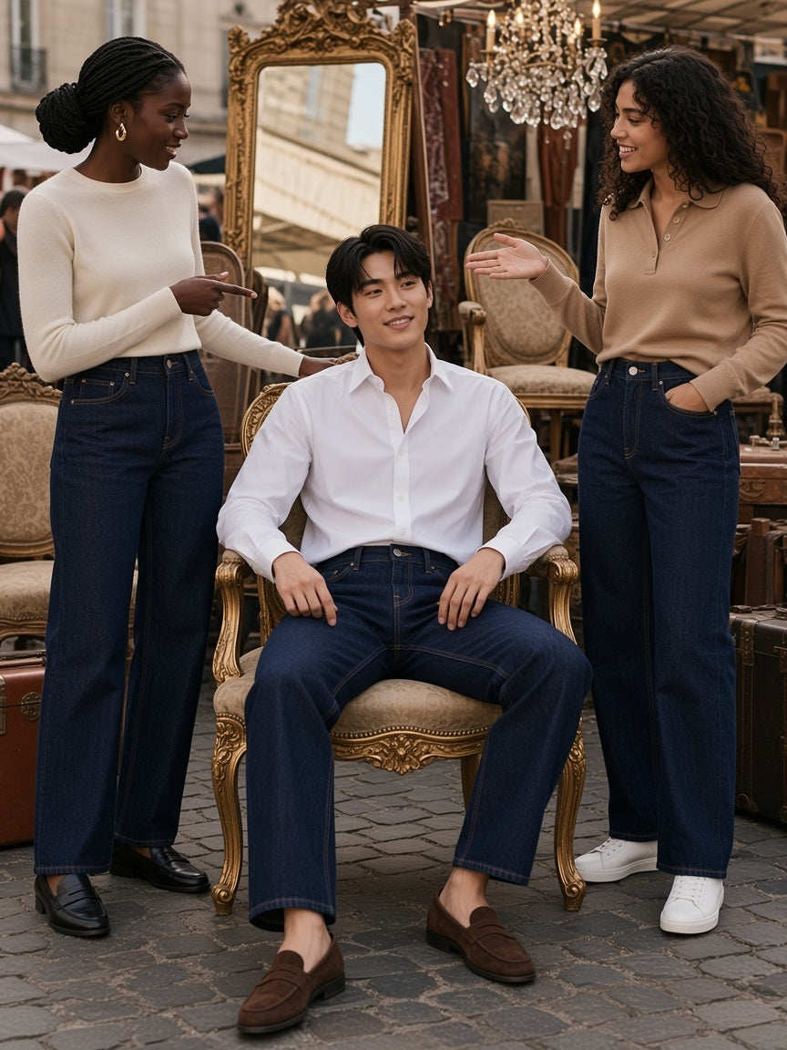Marcel Afters Heavyweight Straight-Leg Denim Jeans