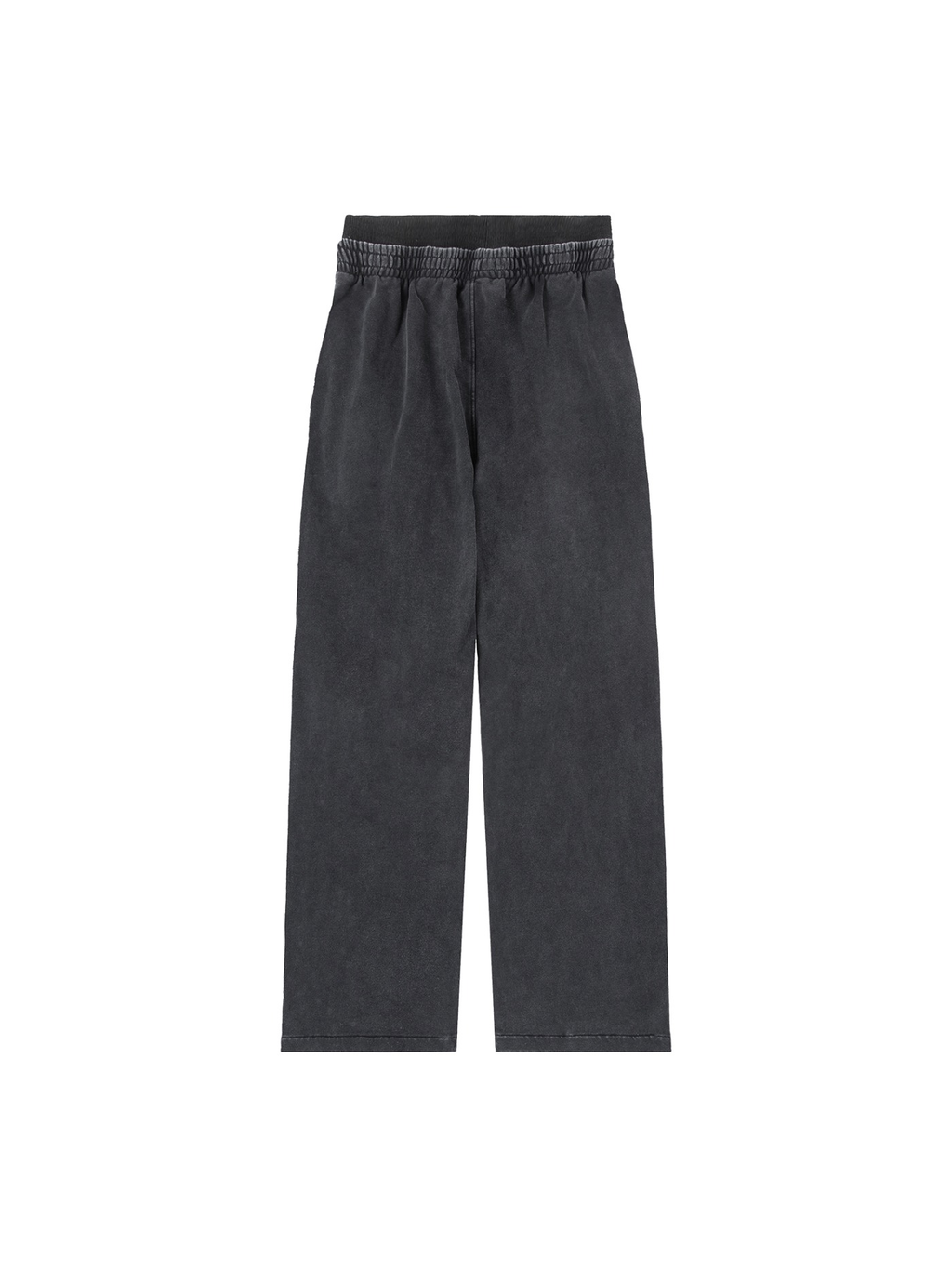 Vintage Washed Waist Pants in Washed Black, back view