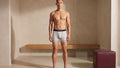 True Notions Tartan Boxer Brief — Ivory product photo