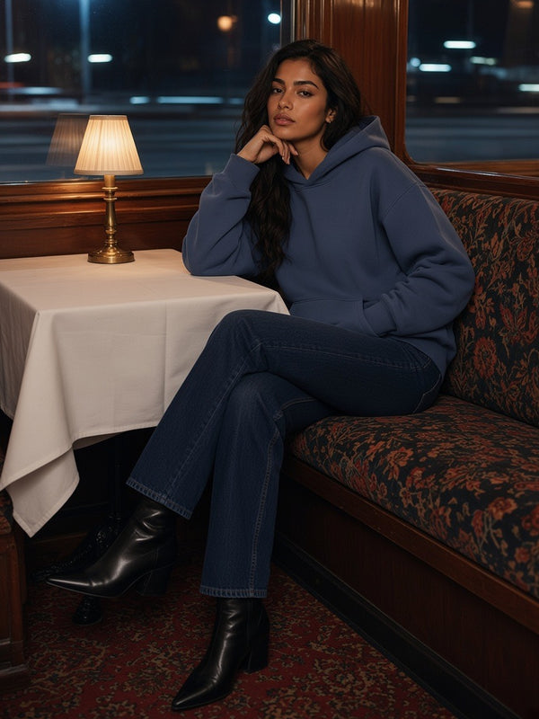 Marcel Afters Heavyweight Pullover Hoodie — Dark
