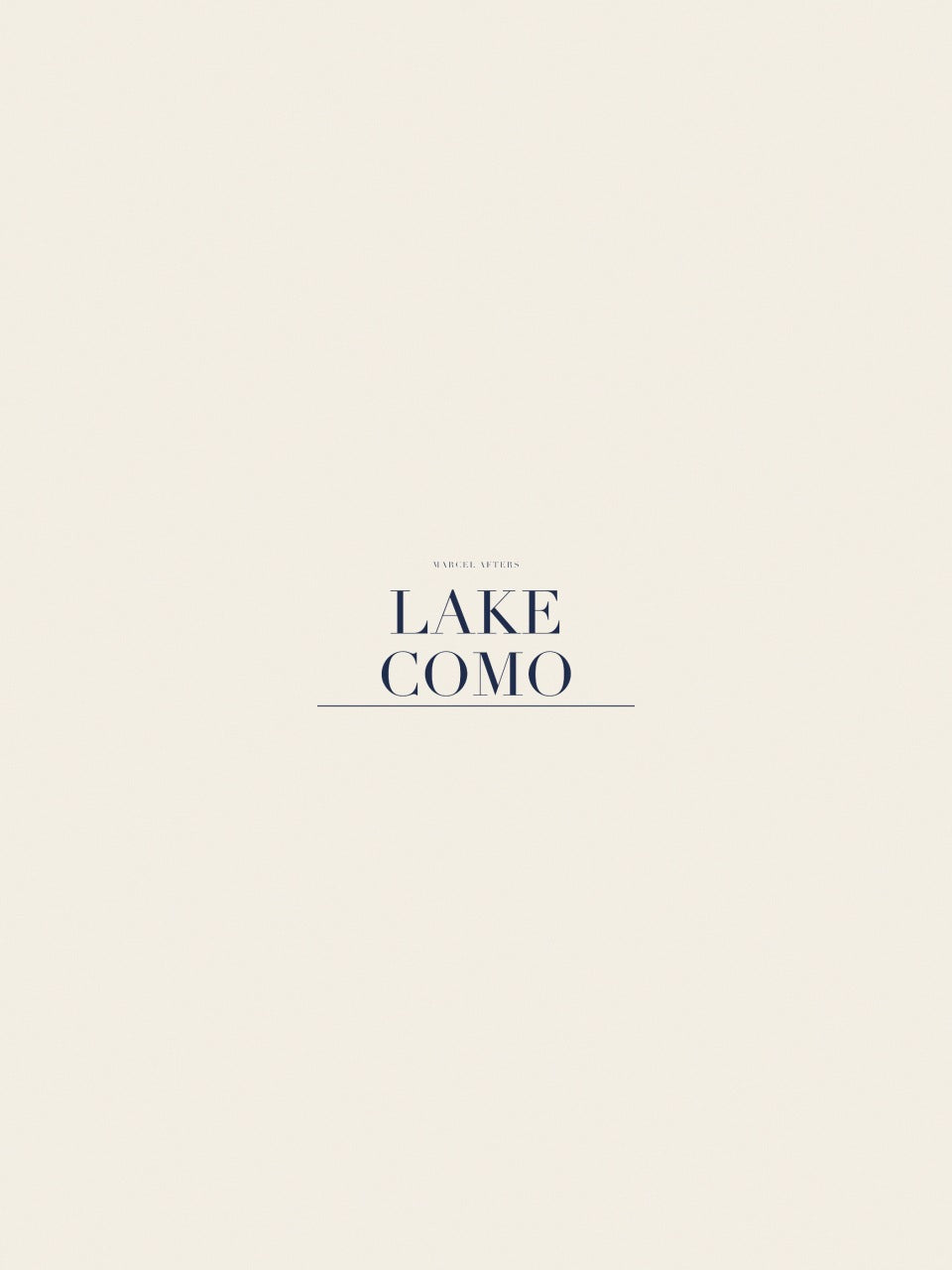 Lake Como artwork