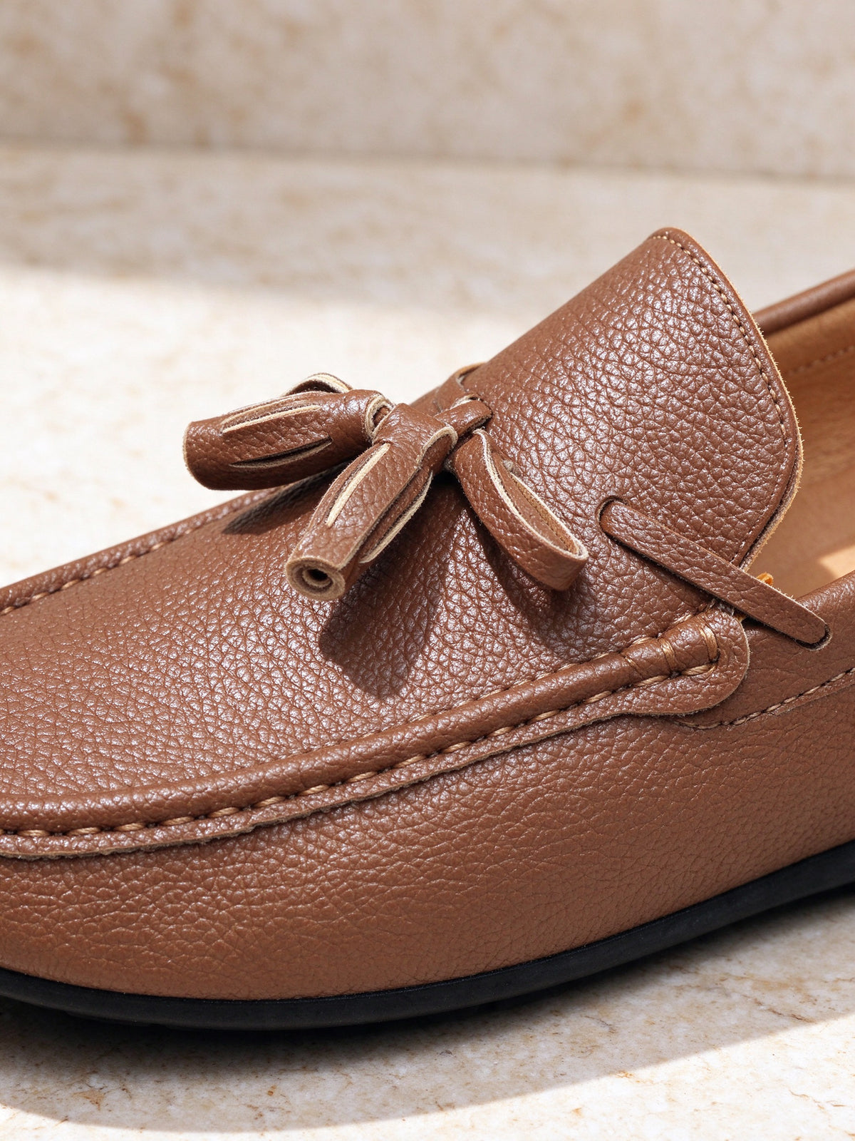 Close-up detail of the Marcel Afters The Coast Road Loafer