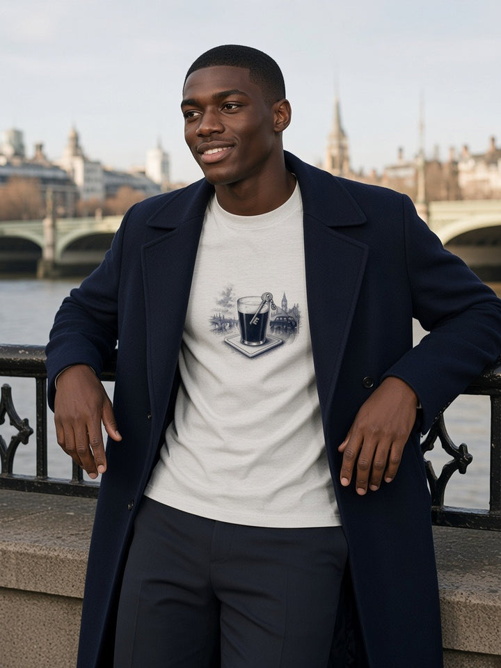 London Pint Heavyweight Drop Shoulder T-Shirt