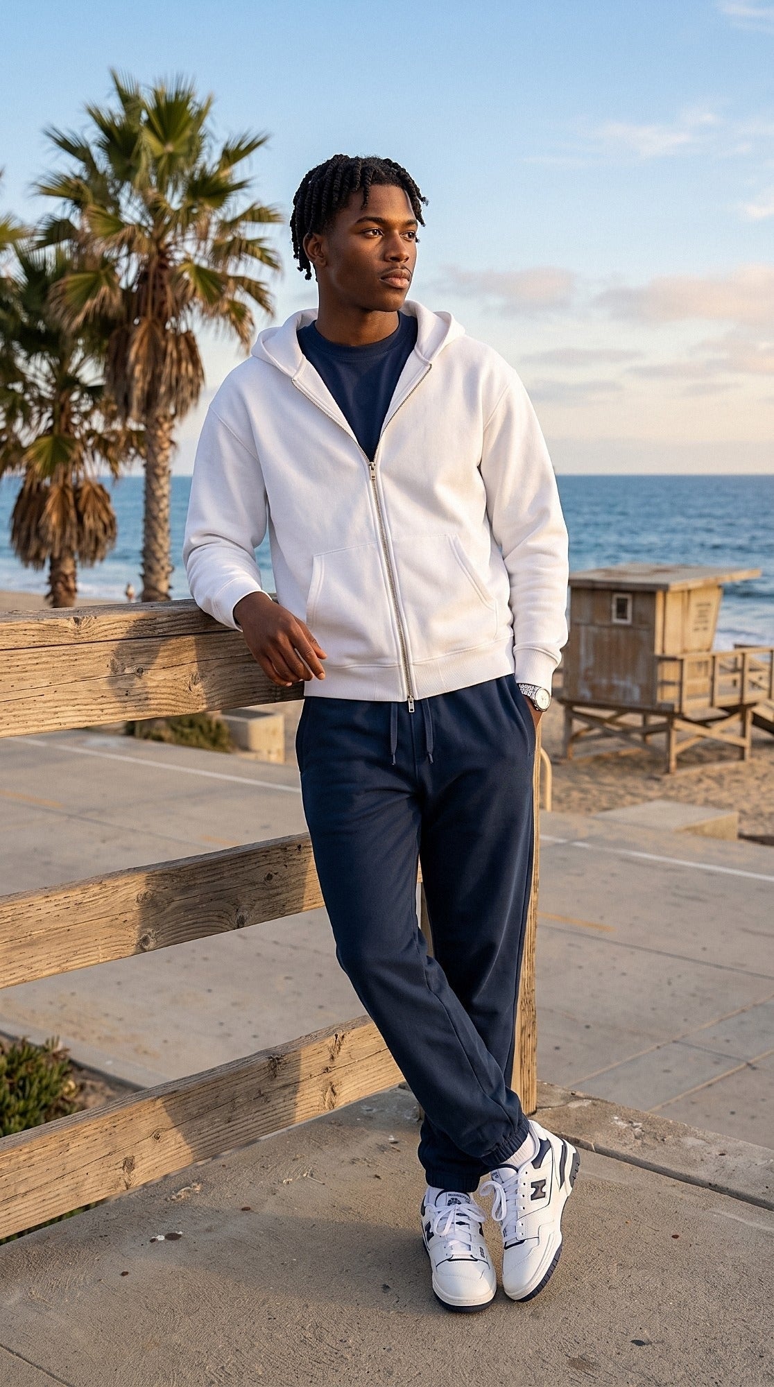 Heavyweight Full Zip Hoodie.