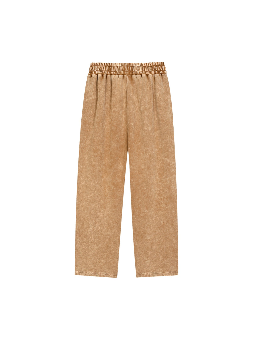 Marcel Afters Snow Wash Heavyweight Sweatpants in Brown, laid flat